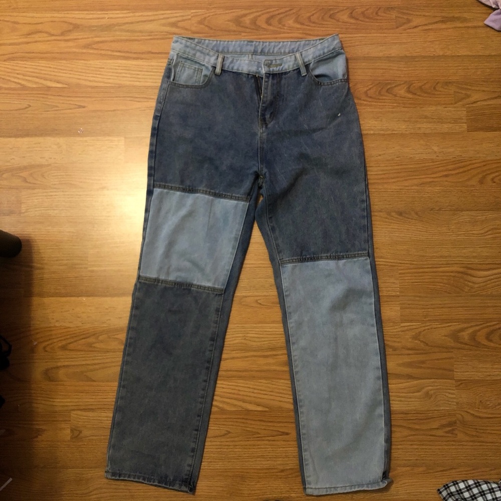 patchwork jeans - Picture 2 of 3